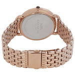 COACH DELANCEY ANALOG QUARTZ ROSE GOLD STAINLESS STEEL 14502787 WOMEN'S WATCH - H2 Hub Watches