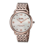 COACH DELANCEY ANALOG QUARTZ ROSE GOLD STAINLESS STEEL 14502787 WOMEN'S WATCH - H2 Hub Watches