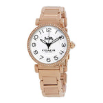 COACH MADISON ANALOG QUARTZ ROSE GOLD STAINLESS STEEL 14502856 WOMEN'S WATCH - H2 Hub Watches