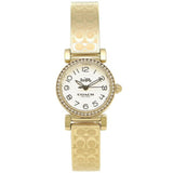 COACH MADISON  ANALOG QUARTZ GOLD STAINLESS STEEL 14502871 WOMEN'S WATCH