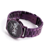 COACH GRAND ANALOG QUARTZ PURPLE STAINLESS STEEL 14502923 WOMEN'S WATCH