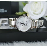COACH GRAND ANALOG QUARTZ SILVER STAINLESS STEEL 14502926 WOMEN'S WATCH