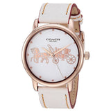 COACH 14502973 WHITE LEATHER WOMEN WATCH