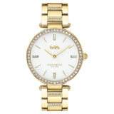 COACH PARK CRYSTAL ACCENT 14503093 GOLD STAINLESS STEEL WOMEN'S WATCH