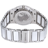 BERING 32435-754 CERAMIC WHITE DIAL SWAROVSKI CRYSTAL QUARTZ WOMEN'S WATCH