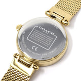 Coach New York Park Gold Milanese Strap Women Watch 14503512
