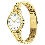 Coach New York Gold Stainless Steel Strap Women Watch 14503599