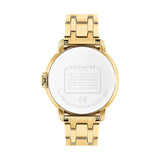 Coach New York Gold Stainless Steel Strap Women Watch 14503599