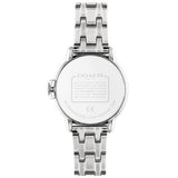 Coach New York White Dial Silver Strap Women Watch 14503601