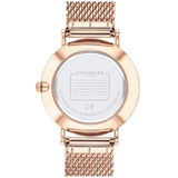 Coach New York Perry Rose Gold Milanese Strap Women Watch 14503631