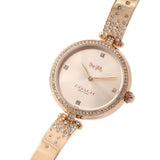 COACH PARK 14503651 ROSE GOLD STAINLESS STEEL WITH CRYSTAL WOMEN'S WATCH