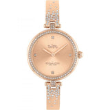 COACH PARK 14503651 ROSE GOLD STAINLESS STEEL WITH CRYSTAL WOMEN'S WATCH
