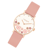 COACH PERRY 14503769 PINK LEATHER WOMEN'S WATCH
