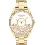 Coach New York Preston Gold Stainless Steel Women Watch 14503777