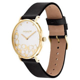 Coach Perry 14503801 Black Leather Men's Watch