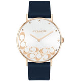 Coach Perry 14503802 Blue Leather Women's Watch