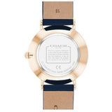 Coach Perry 14503802 Blue Leather Women's Watch
