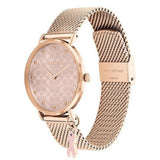 Coach Perry 14503804 Gold Mesh Strap Ladies Watch
