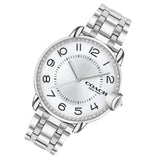Coach Arden Silver White Dial And Stainless Steel Strap Women Watch 14503808