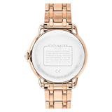 COACH 14503809 ROSE GOLD STAINLESS STEEL WOMEN'S WATCH