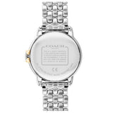 Coach New York Arden White Dial Stainless Steel Women Watch 14503818