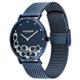 COACH 14503824 PERRY BLUE DIAL STAINLESS STEEL WOMEN'S WATCH