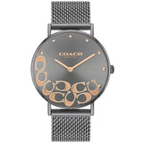 COACH 14503825 PERRY GRAY DIAL STAINLESS WOMEN'S WATCH