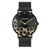 COACH 14503826 PERRY BLACK DIAL STAINLESS WOMEN'S WATCH