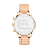 Coach New York Chronograph Rose Gold Stainless Steel Strap Men Watch 14504052