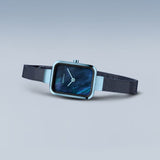 Bering Classic Blue Dial Milanese Strap Women Watch 14520-398