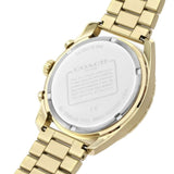 COACH PRESTON 14602517 GOLD STAINLESS STEEL STRAP MEN WATCH