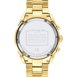 COACH PRESTON 14602517 GOLD STAINLESS STEEL STRAP MEN WATCH