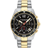 COACH 14602553 TWO-TONE STAINLESS STEEL STRAP MEN WATCH