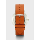 Coach Charles Chalk Brown Leather Strap Men Watch 14602600
