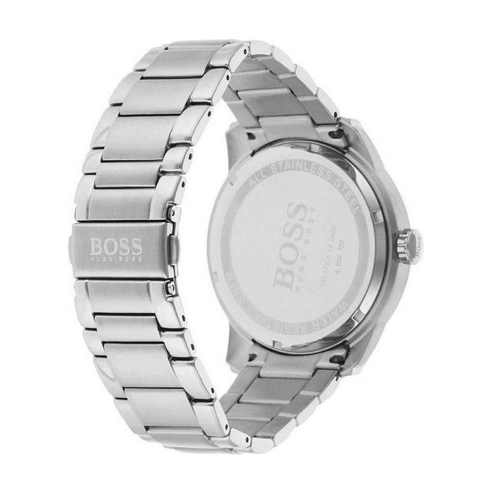HUGO BOSS CHRONOGRAPH SILVER STAINLESS STEEL 1512769 MEN'S WATCH - H2 Hub Watches