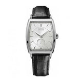 HUGO BOSS SUB-SECOND ANALOG QUARTZ SILVER STAINLESS STEEL 1512844 BLACK LEATHER STRAP MEN'S WATCH - H2 Hub Watches
