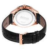 HUGO BOSS 1513580 BLACK LEATHER MEN WATCH