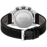 HUGO BOSS 1513853  BLACK LEATHER MEN WATCH