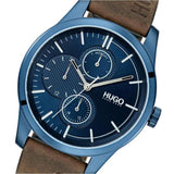HUGO BOSS 1530083 BROWN LEATHER MEN'S WATCH