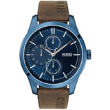 HUGO BOSS 1530083 BROWN LEATHER MEN'S WATCH