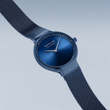 Bering Max Rene Blue Dial Milanese Strap Men Watch 15531-397