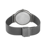 Bering Max Rene Gray Dial And Mesh Strap Men Watch 15540-377