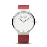 BERING MAX RENE 15540-500 RED SILICON STRAP MEN WATCH