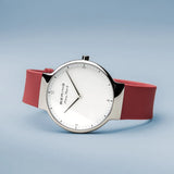BERING MAX RENE 15540-500 RED SILICON STRAP MEN WATCH