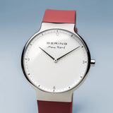 BERING MAX RENE 15540-500 RED SILICON STRAP MEN WATCH