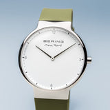 BERING MAX RENE 15540-800 GREEN SILICONE MEN WATCH