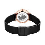 BERING 15729-166 CLASSIC ULTRA SLIM BLACK MILANESE WOMEN'S WATCH
