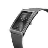 Bering Brushed Gray Dial And Milanese Strap Men Watch 16033-377