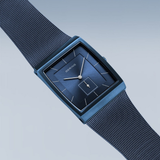 Bering Classic Blue Dial And Milanese Strap Men Watch 16033-397