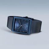 Bering Classic Blue Dial And Milanese Strap Men Watch 16033-397
